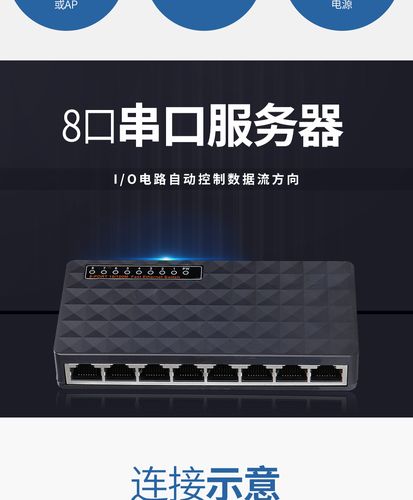 8口以太网交换机 免设置插电即用，轻松扩展家庭或办公网络